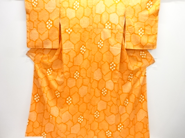 JAPANESE KIMONO / KOMON / SILK / ALL SHIBORI / KIKKO